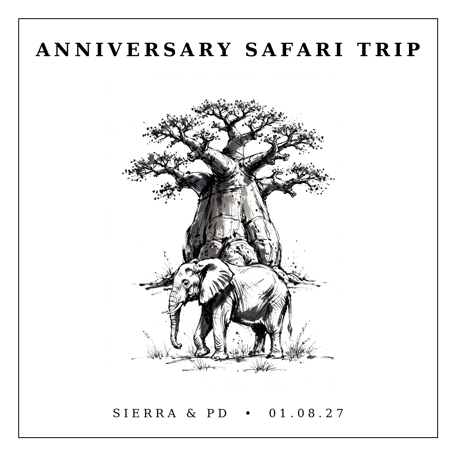 Anniversary Safari Trip